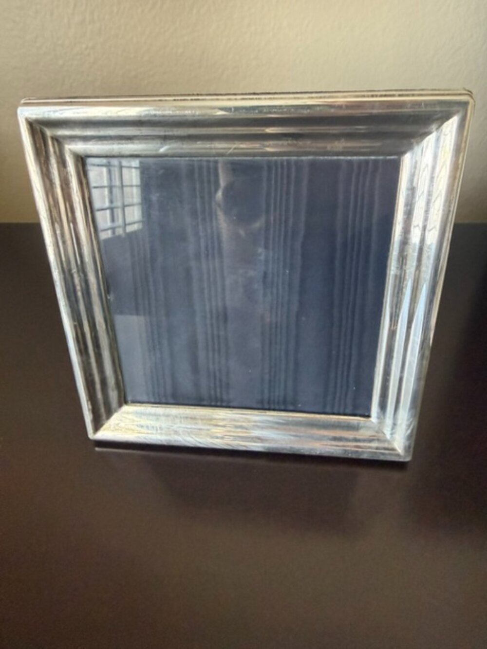 vintage birmingham sterling silver picture frame